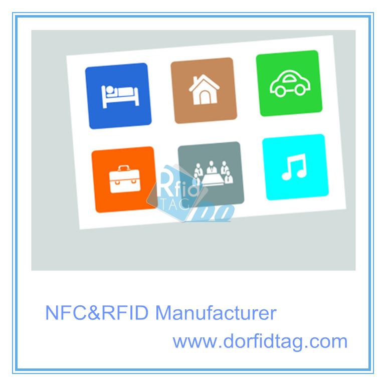 13.56MHz Printed NFC tag Ntag216
